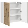 vidaXL Armoire de cuisine Kalmar Ch&ecirc;ne artisanal 80 x 31 x 80 cm