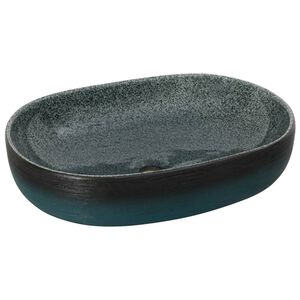 vidaXL Vasque &agrave; poser turquoise ovale 59x40x14 cm c&eacute;ramique