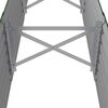 vidaXL Lit sur&eacute;lev&eacute; de jardin Acier galvanis&eacute; 224x40x36 cm Vert