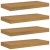 vidaXL &Eacute;tag&egrave;re Murale 4 pc Beige 50 x 23,5 x 3,8 cm Bois d'ing&eacute;nierie