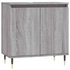 vidaXL Armoire de bain sonoma gris 58x33x60 cm bois d'ing&eacute;nierie