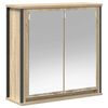 vidaXL Ensemble de mobilier de salle de bain avec &eacute;tag&egrave;re 5 pcs Beige