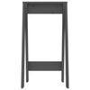 vidaXL Tabourets 2 pcs Gris 40x40x75 cm Bois massif de pin