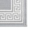 vidaXL Tapis BCF Gris avec motif 100x500 cm