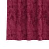 vidaXL Rideaux en velours 2 pcs Rouge bordeaux 245 x 140 cm Velours