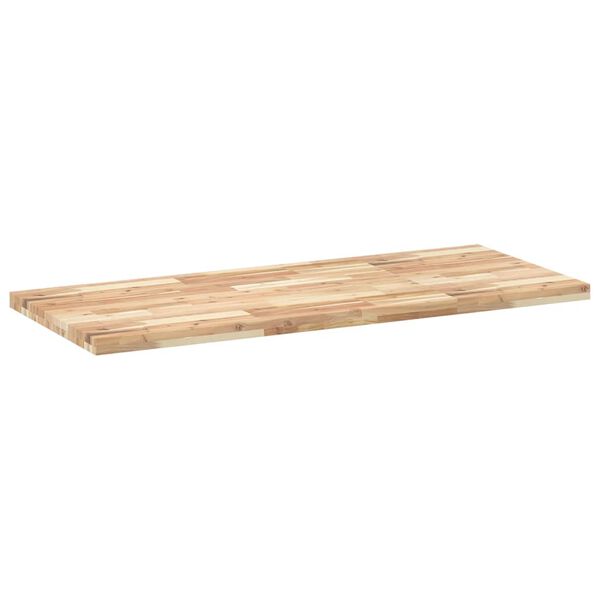 vidaXL Dessus de bureau non trait&eacute; 120x60x4 cm bois d'acacia massif