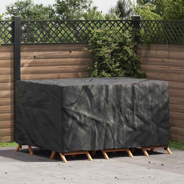 vidaXL Housse pour meubles Uni Noir 180 x 140 x 90 cm 600D