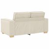 vidaXL Canap&eacute; 2 places en lin 120 cm