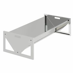vidaXL Trough d'alimentation pour le b&eacute;tail Argent&eacute; 108 x 50 x 28 cm