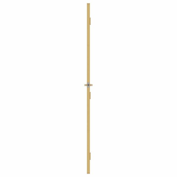 vidaXL Porte int&eacute;rieure mince dor&eacute; 83x201,5 cm verre tremp&eacute; aluminium