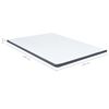 vidaXL Surmatelas de sommier tapissier 200x140x5 cm mi-doux
