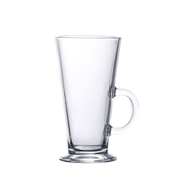 vidaXL Verres à latte avec poignée 6 pcs 250 ml