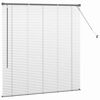 vidaXL Store de Fen&ecirc;tre avec des rideaux Gris fonc&eacute; Aluminium