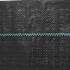 vidaXL Membrane anti-mauvaises herbes noir 1x5 m PP