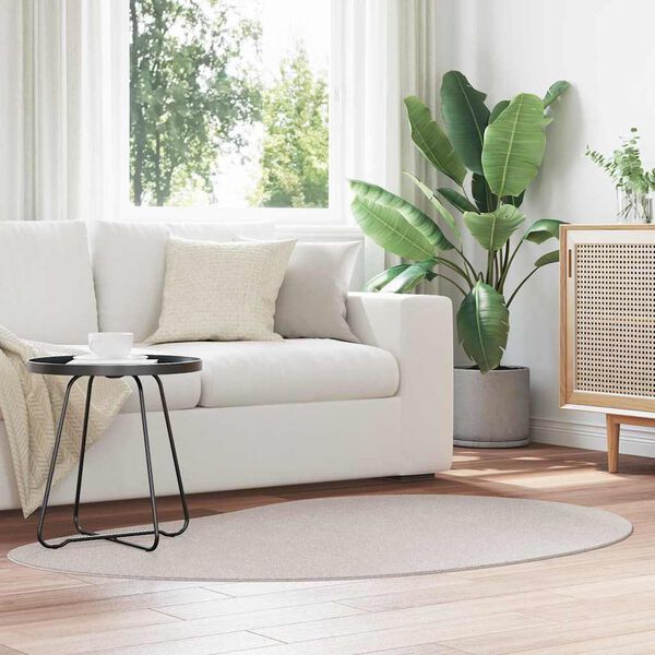 vidaXL Tapis de surface HUARTE Couleur sable 120 x 170 cm Polyester