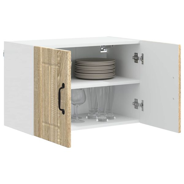 vidaXL Armoires murales de cuisine 2 pcs Ch&ecirc;ne Sonoma 60 x 31 x 40 cm