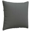 vidaXL Coussins de canap&eacute; 2 pcs Gris fonc&eacute; 50 x 50 cm tissu