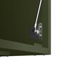 vidaXL Armoire murale pour garage Vert olive 60 x 33 x 35 cm