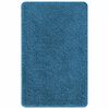 vidaXL Ensemble de tapis de bain antidérapants 3 pcs Bleu 50 x 50 cm