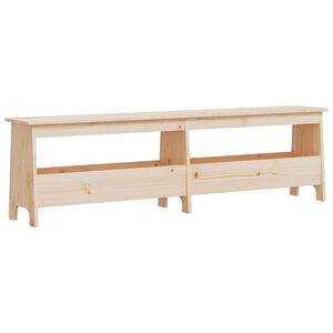 vidaXL Banc d'entr&eacute;e 160x28x45 cm Bois massif Pin
