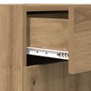 vidaXL Buffet Ch&ecirc;ne artisanal 42,5 x 40 x 93 cm Bois d'ing&eacute;nierie