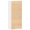 vidaXL Cabinet &agrave; chaussures Blanc 80 x 39 x 178 cm Bois d'ing&eacute;nierie