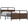 vidaXL Cadre de lit sans matelas 120x190 cm ch&ecirc;ne marron