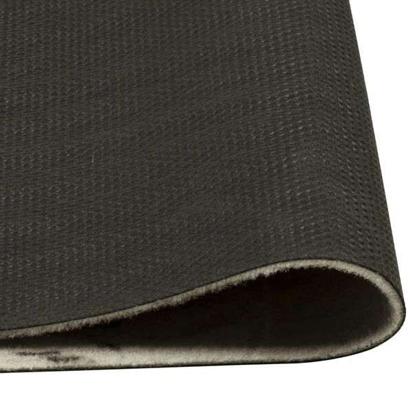 vidaXL Tapis de cuisine lavable imprimé café marron 60x180 cm velours