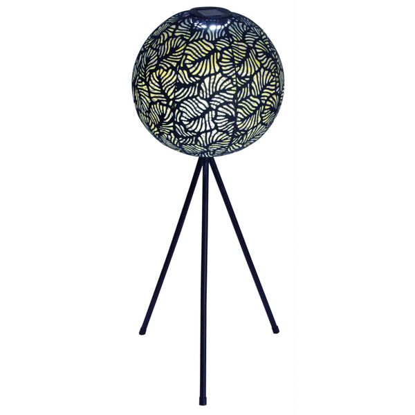 Luxform Lampe sur tr&eacute;pied de jardin &agrave; LED solaire Samba