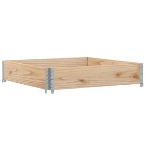 vidaXL Jardini&egrave;re 100x100 cm bois de pin massif