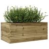 vidaXL Jardini&egrave;re 110x60x45,5 cm bois de pin impr&eacute;gn&eacute;