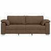 vidaXL Canap&eacute; Marron Dimensions globales: 219 x 80 x 80 cm (l x P x H)