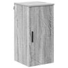 vidaXL Ensemble de mobilier de salle de bain 5 pcs Gris Sonoma