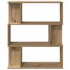 vidaXL Biblioth&egrave;que ch&ecirc;ne artisanal 80x24x96 cm bois d'ing&eacute;nierie