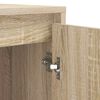 vidaXL Armoire pour machine &agrave; laver avec porte Sonoma 87 x 60 x 89 cm