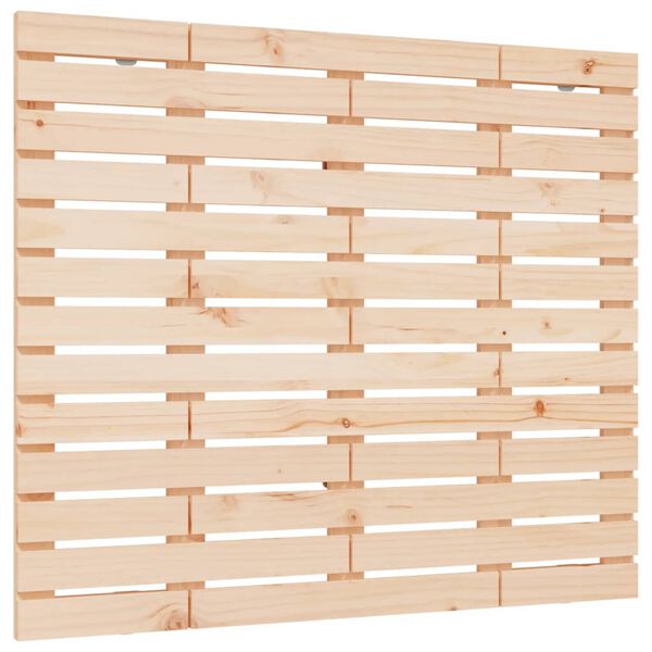 vidaXL Tête de lit murale 81x3x91,5 cm Bois massif de pin