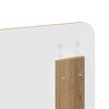 vidaXL T&ecirc;te de lit Ch&ecirc;ne artisanal 120 cm Bois d'ing&eacute;nierie