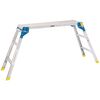 Draper Tools Plateforme de travail en aluminium 3 marches 100x30x73 cm