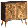 vidaXL Buffet Bois de manguier massif 85x30x75 cm