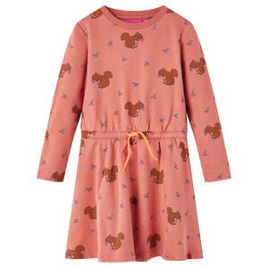 vidaXL Robe pour enfants rose vieux 104