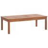 vidaXL Salon de jardin 4 pcs avec coussins Bois d'acacia solide