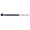 vidaXL Bande LED 4 pcs Noir et Multicolore 150 cm Cuivre et plastique