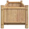 vidaXL Jardini&egrave;re 100x30x25 cm bambou