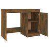 vidaXL Bureau Ch&ecirc;ne fum&eacute; 100x50x76 cm Bois d'ing&eacute;nierie