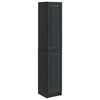 vidaXL Ensemble de Meubles 2 pcs Noir Bois d'ing&eacute;nierie