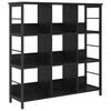 vidaXL &Eacute;tag&egrave;re 9 niveaux 102 x 32 x 104,5 cm Bois d'ing&eacute;nierie