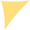 vidaXL Voile d'ombrage 160 g/m&sup2; Beige 3x4x5 m PEHD