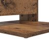 vidaXL Table d'appoint Bois ancien 40 x 35 x 60,5 cm Bois d'ing&eacute;nierie