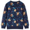 Sweatshirt pour enfants bleu marine 116