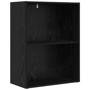 vidaXL &Eacute;tag&egrave;re 60 x 30 x 76.5 cm Bois d'ing&eacute;nierie Ch&ecirc;ne noir